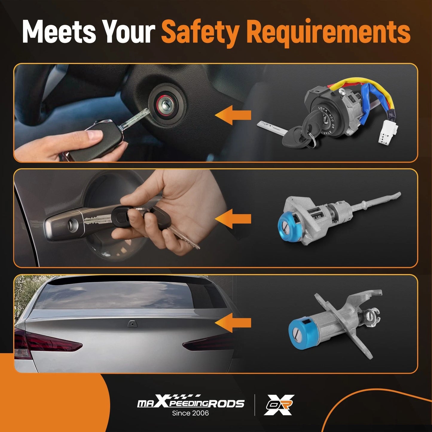 Lock Cylinder for Hyundai Sonata (2015–2019)