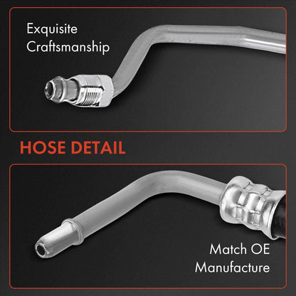 2X Power Steering Return & Reservoir Line Hose for Buick LaCrosse (2010–2016)