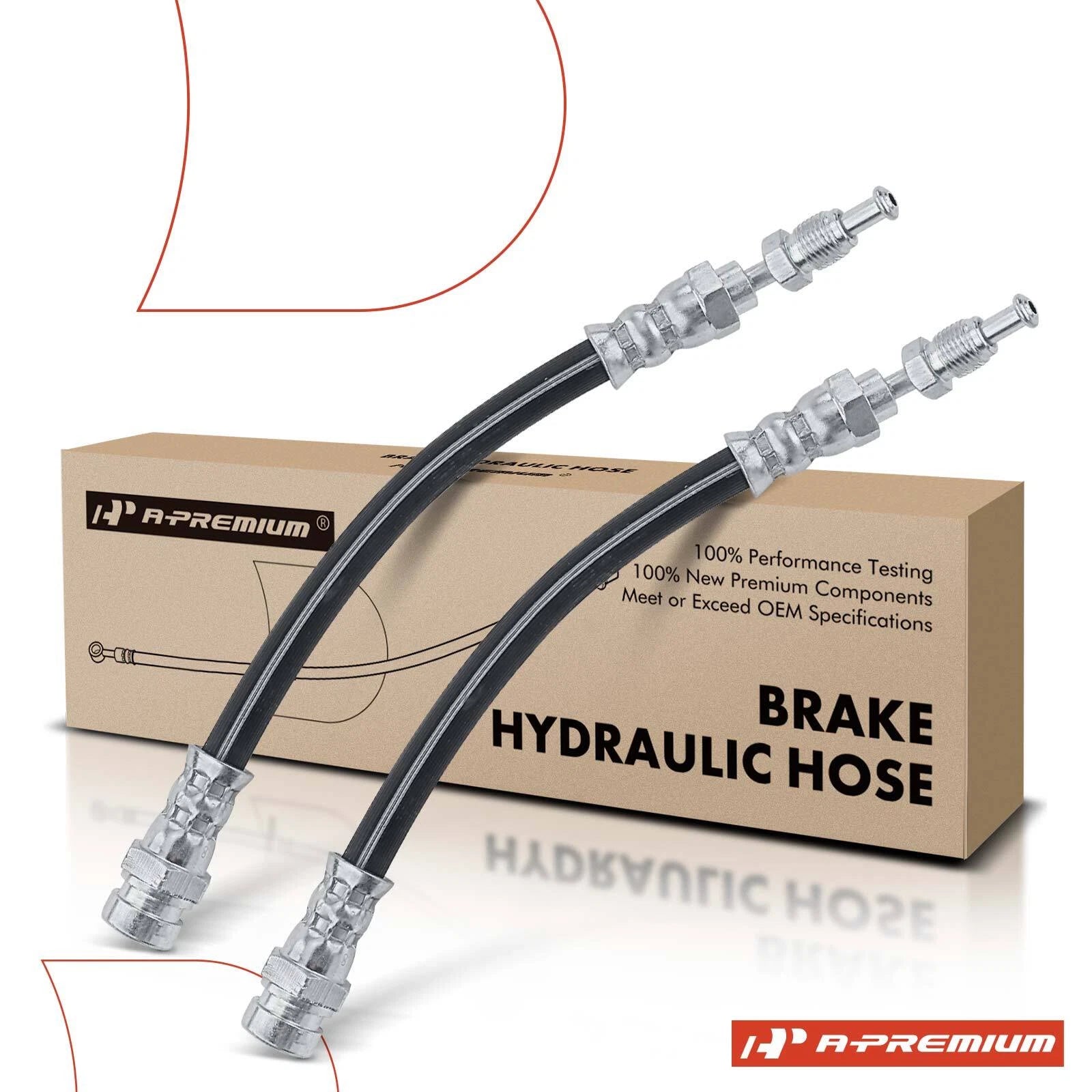 2X Front Brake Hydraulic Hose for Mercedes-Benz G55 AMG (2005–2011)