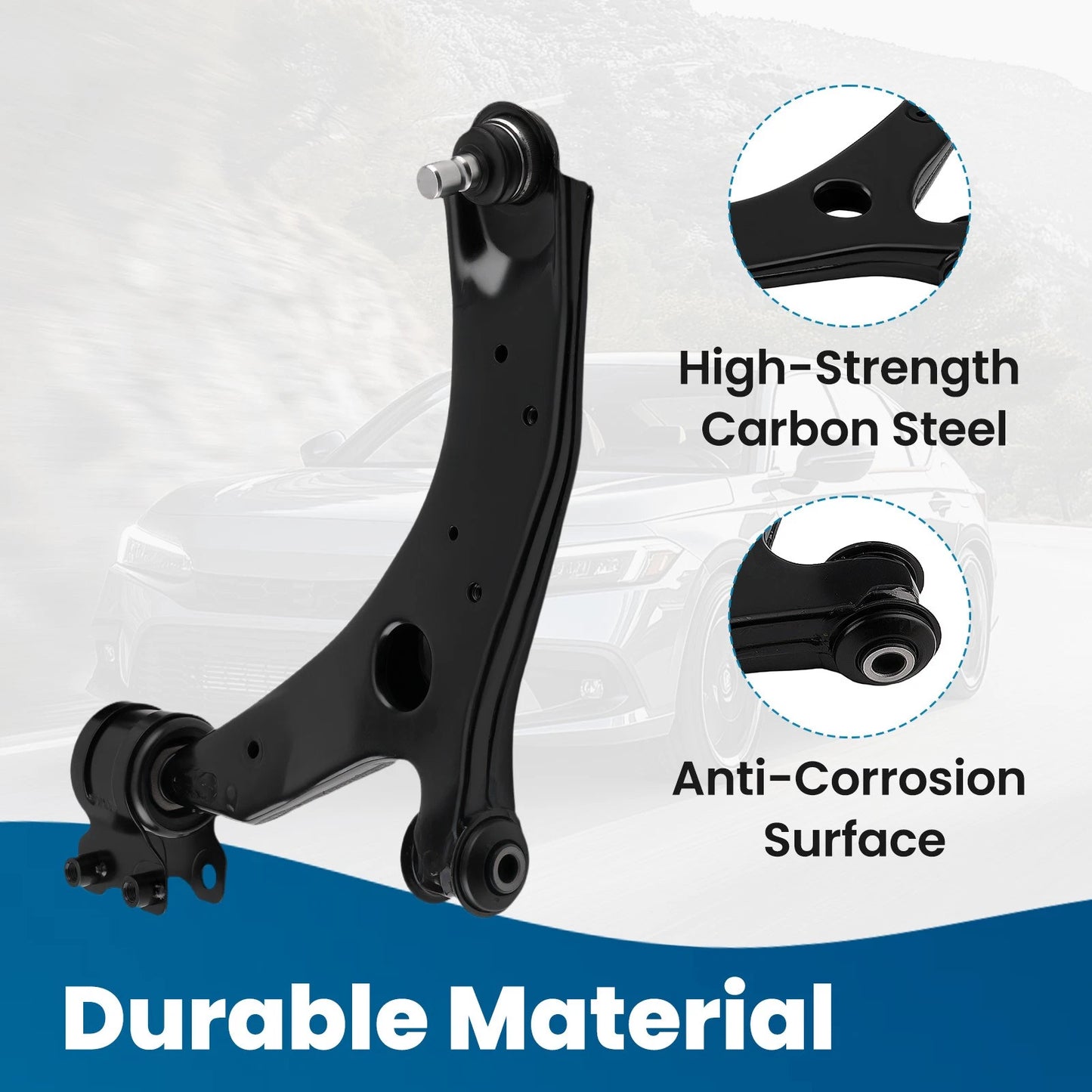 Front Lower Control Arms & Sway Bar for Mazda 5 (2006–2015)