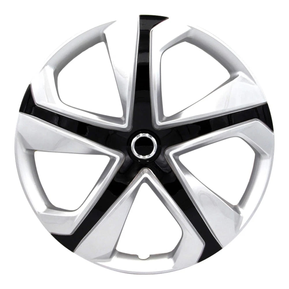 16 Inch Wheel Covers Set of 4 Silver Gloss Black for Honda Civic (2012–2020)