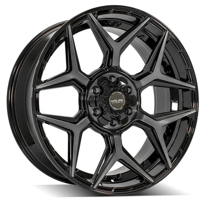 22" Black Wheel w/Brushed Face for 1999-2024 Cadillac Escalade - RVO4928