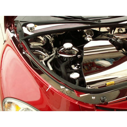 3pc Polished Stainless Steel Header Plate for 2006-2010 Chrysler PT Cruiser