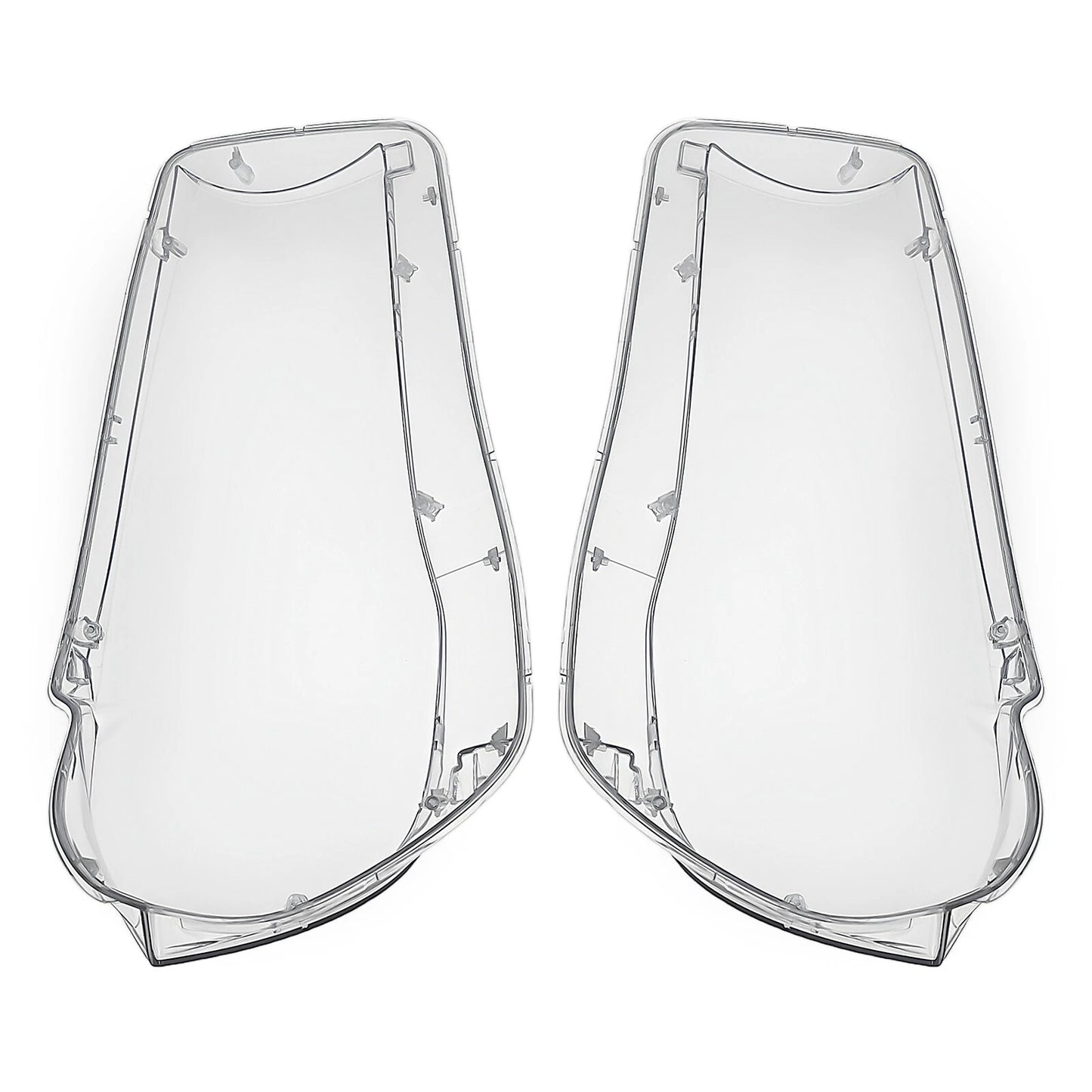 Front Headlamp Lens Covers Pair for BMW X5 F15 X6 F16 (2014–2018)