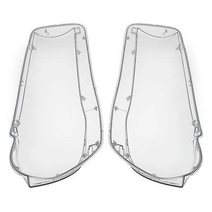Front Headlamp Lens Covers Pair for BMW X5 F15 X6 F16 (2014–2018)