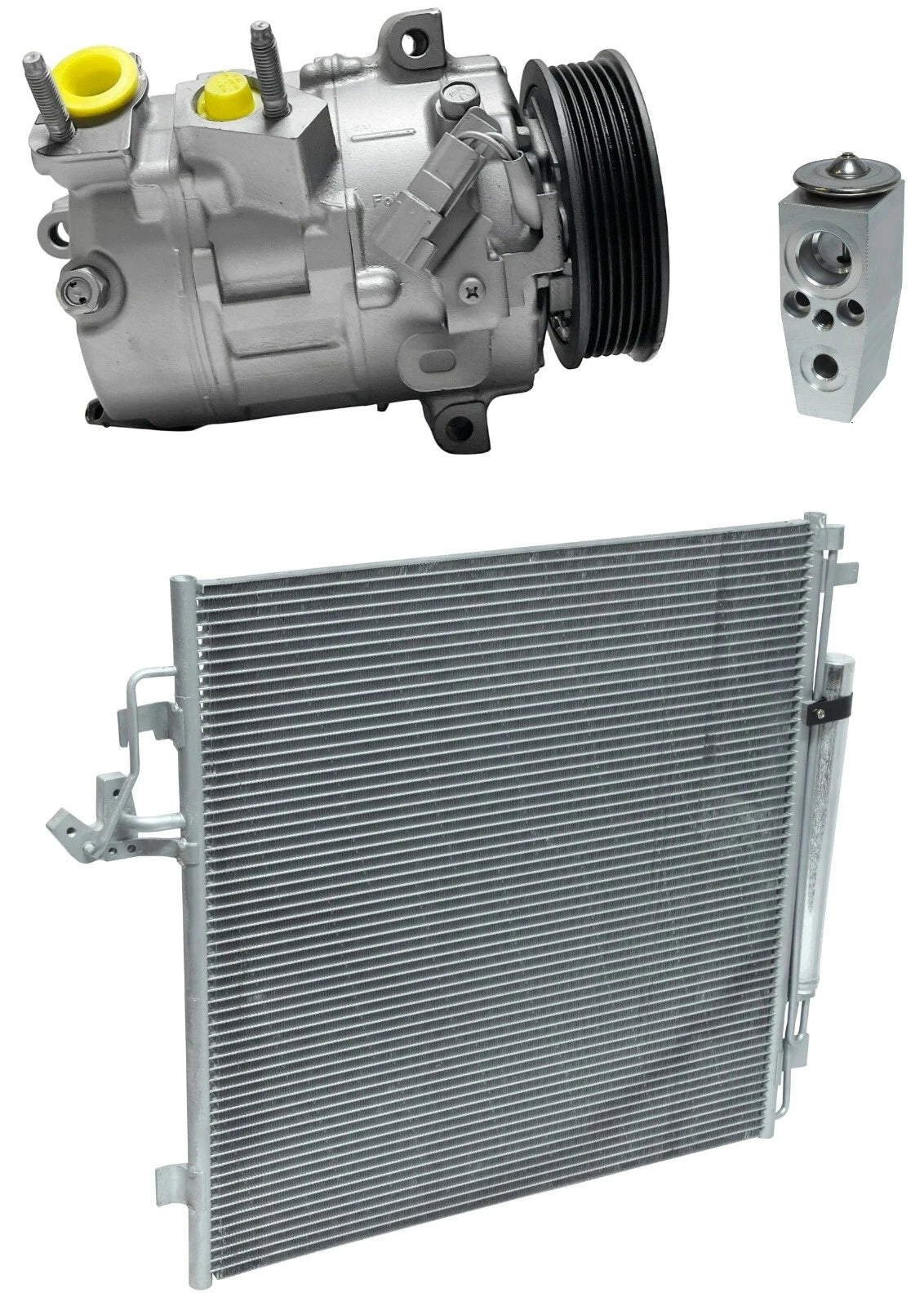 AC Compressor Kit With Condenser for Ford Ranger 2.3L (2020–2020)