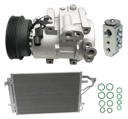 AC Compressor Condenser Kit for Kia Forte 2.4L (2010–2013)