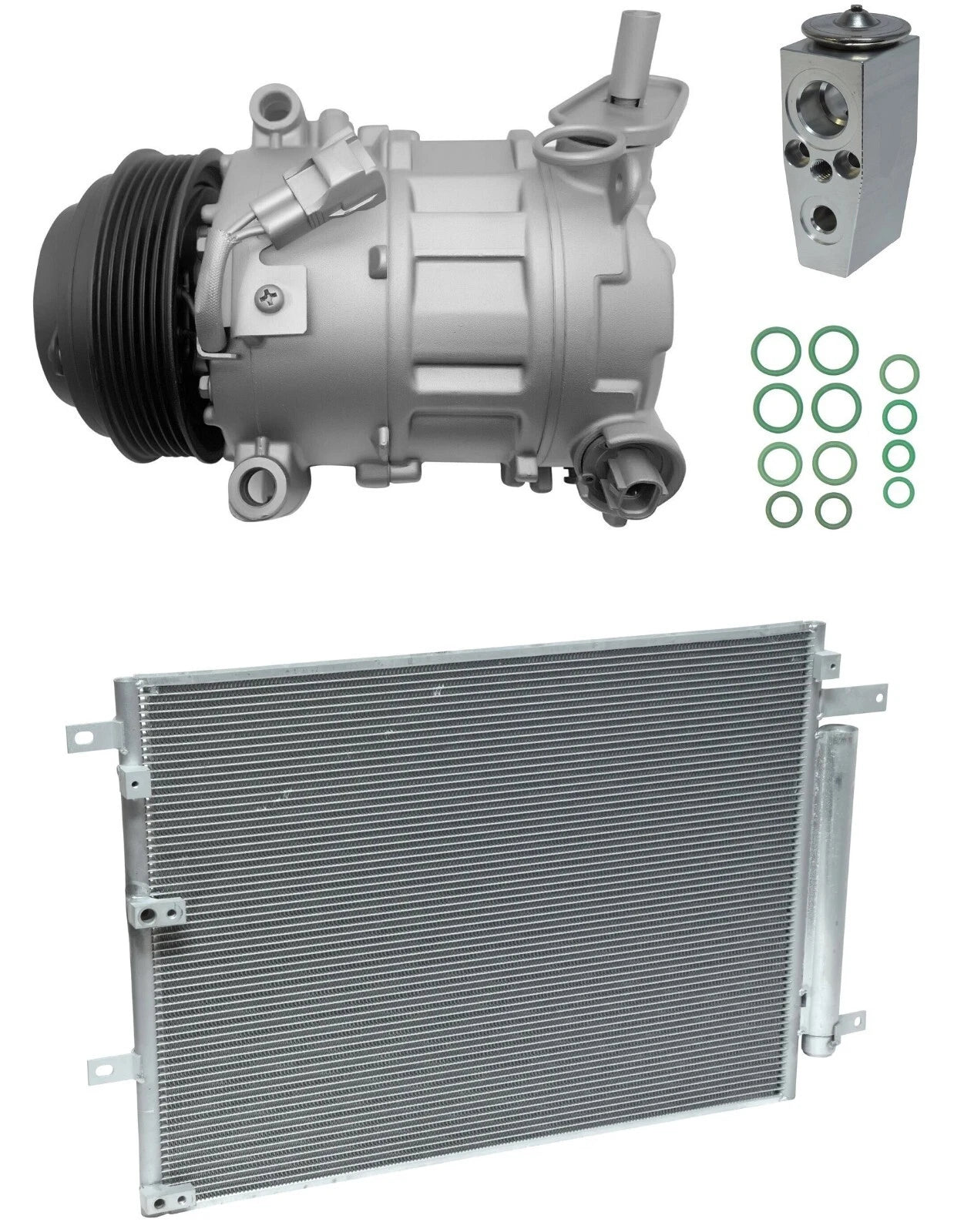 AC Compressor Kit With Condenser for Jeep Cherokee 2.4L (2015–2015)
