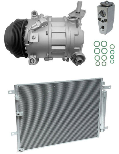 AC Compressor Kit With Condenser for Jeep Cherokee 2.4L (2015–2015)