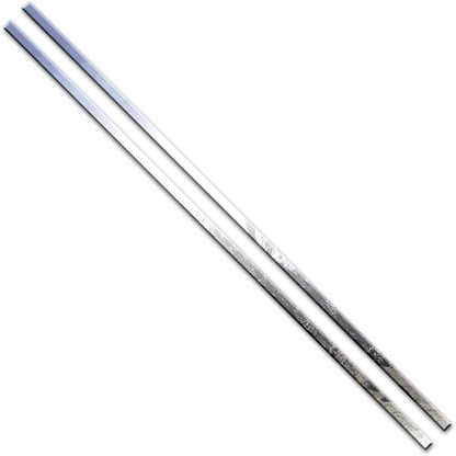 2pc Stainless Steel Rocker Panel Trim for 1999–2004 Ford Mustang