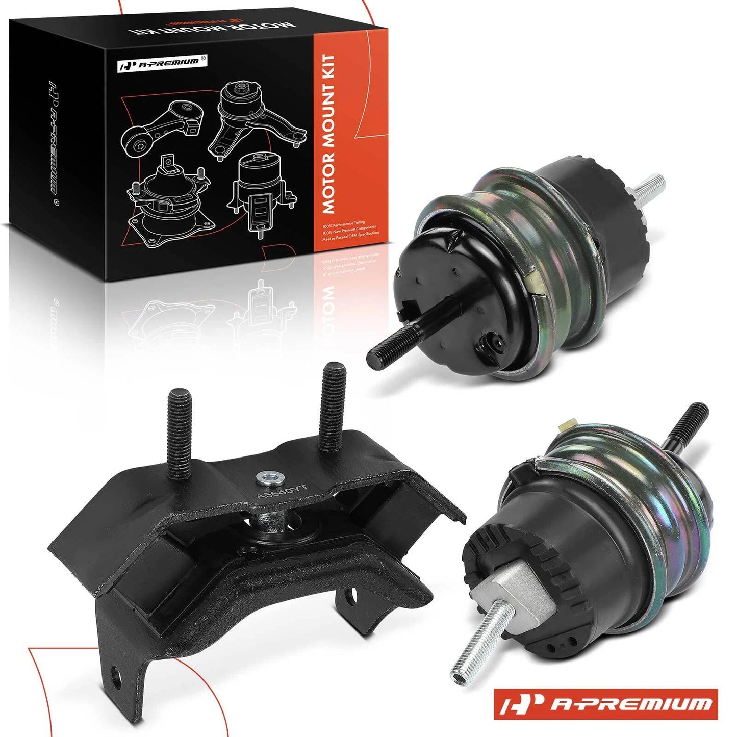 3X Engine Motor & Transmission Mount for Chevy Camaro (2010–2015)