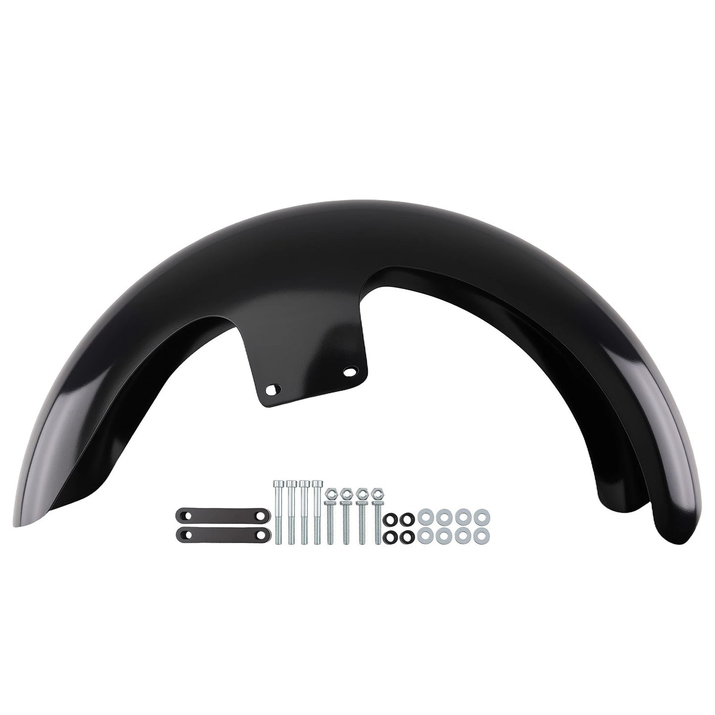 Front Mud Flap for Harley Electra Glide FLHT FLHTC (1994–2013) Vivid Black