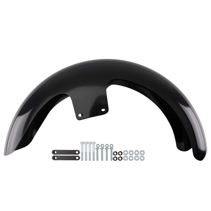 Front Mud Flap for Harley Electra Glide FLHT FLHTC (1994–2013) Vivid Black