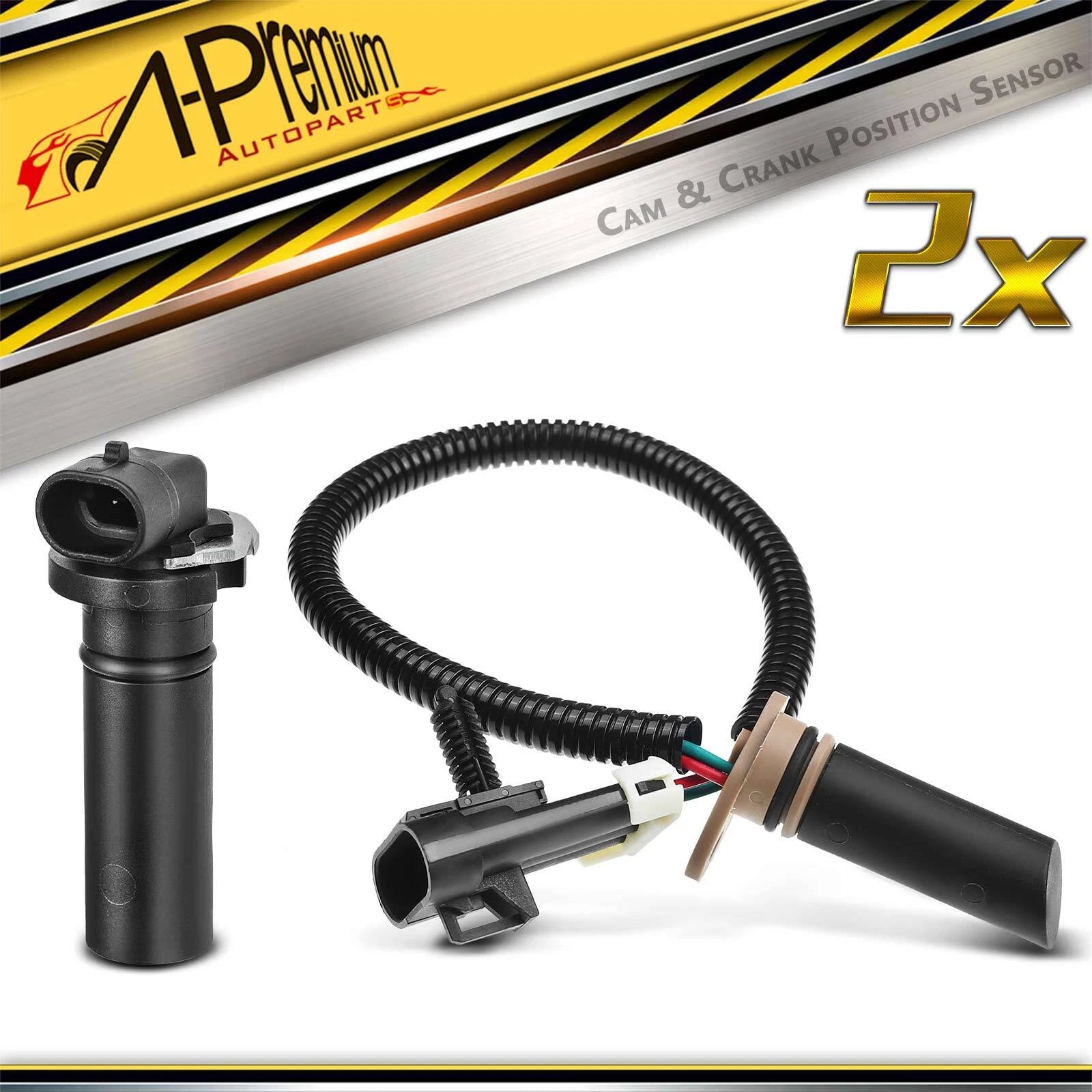 Camshaft & Crankshaft Position Sensors for Chevy Impala Malibu (2000–2010)