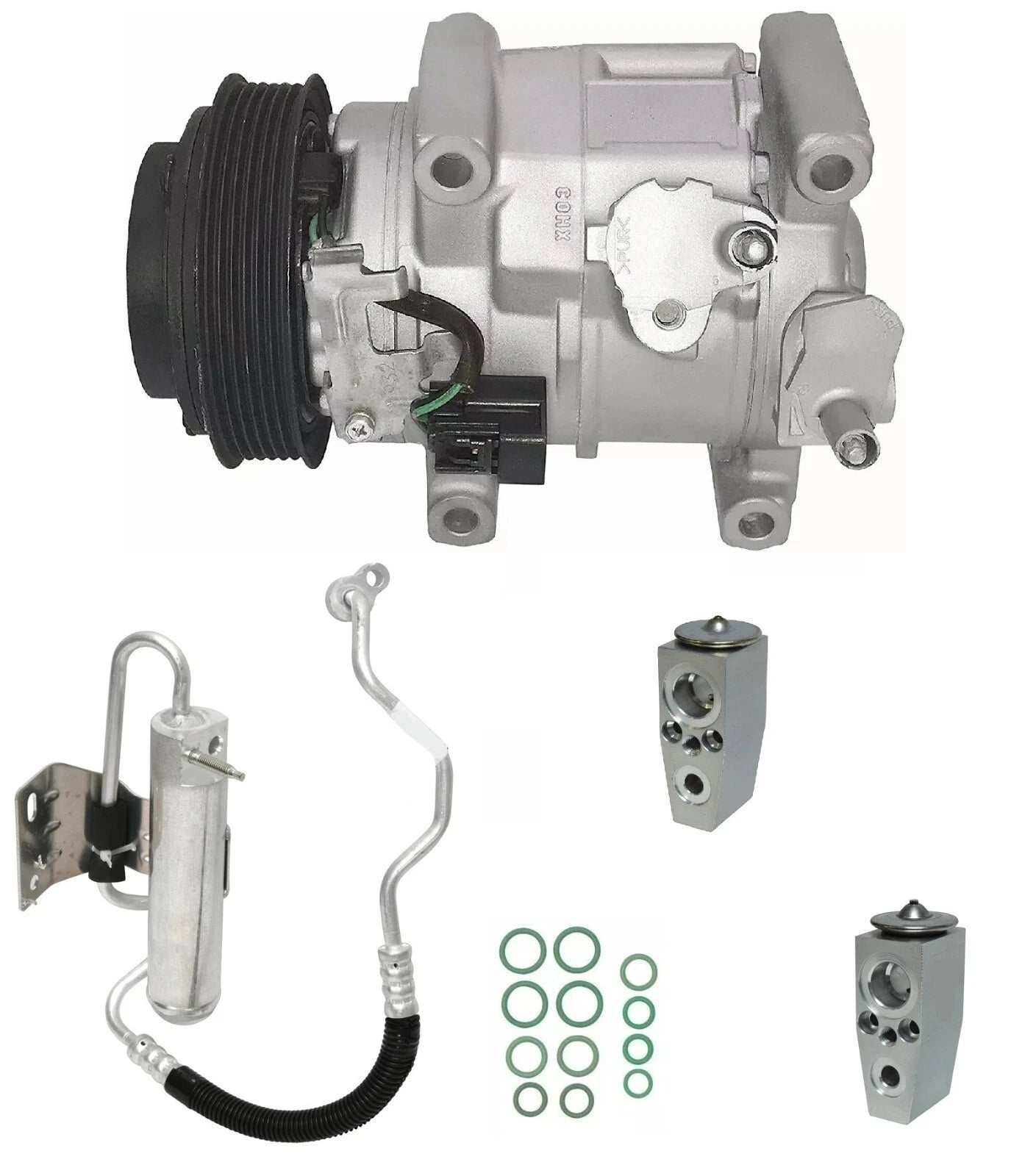 A C Compressor Kit Replacement for Dodge Journey 3.6L V6 (2019–2019)