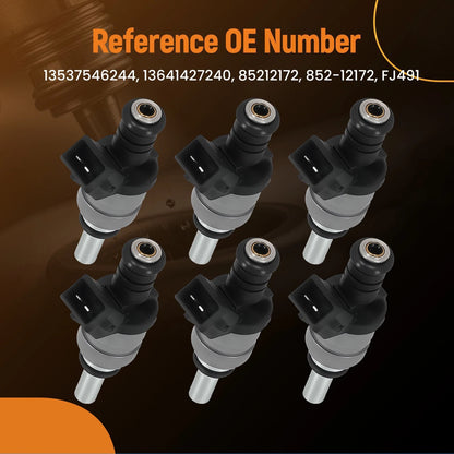 Fuel Injector Kit for BMW 525i 2.5L (2001–2005)