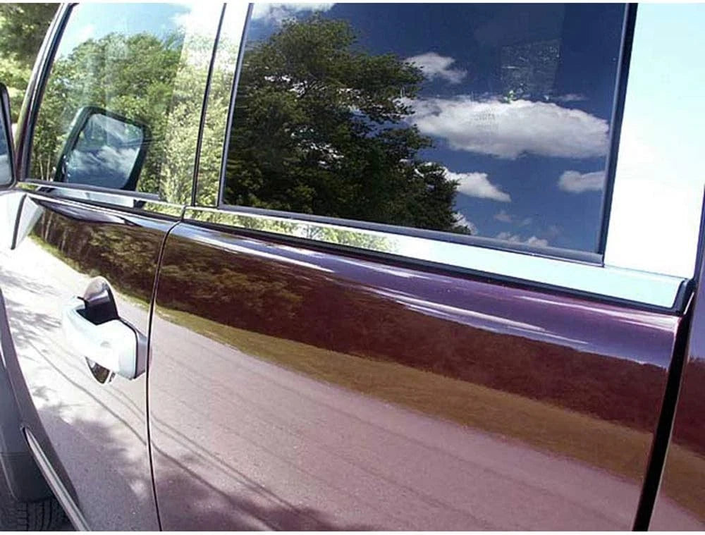 4pc. Luxury FX Chrome Window Sill Trim for 2007-2014 Toyota FJ Cruiser
