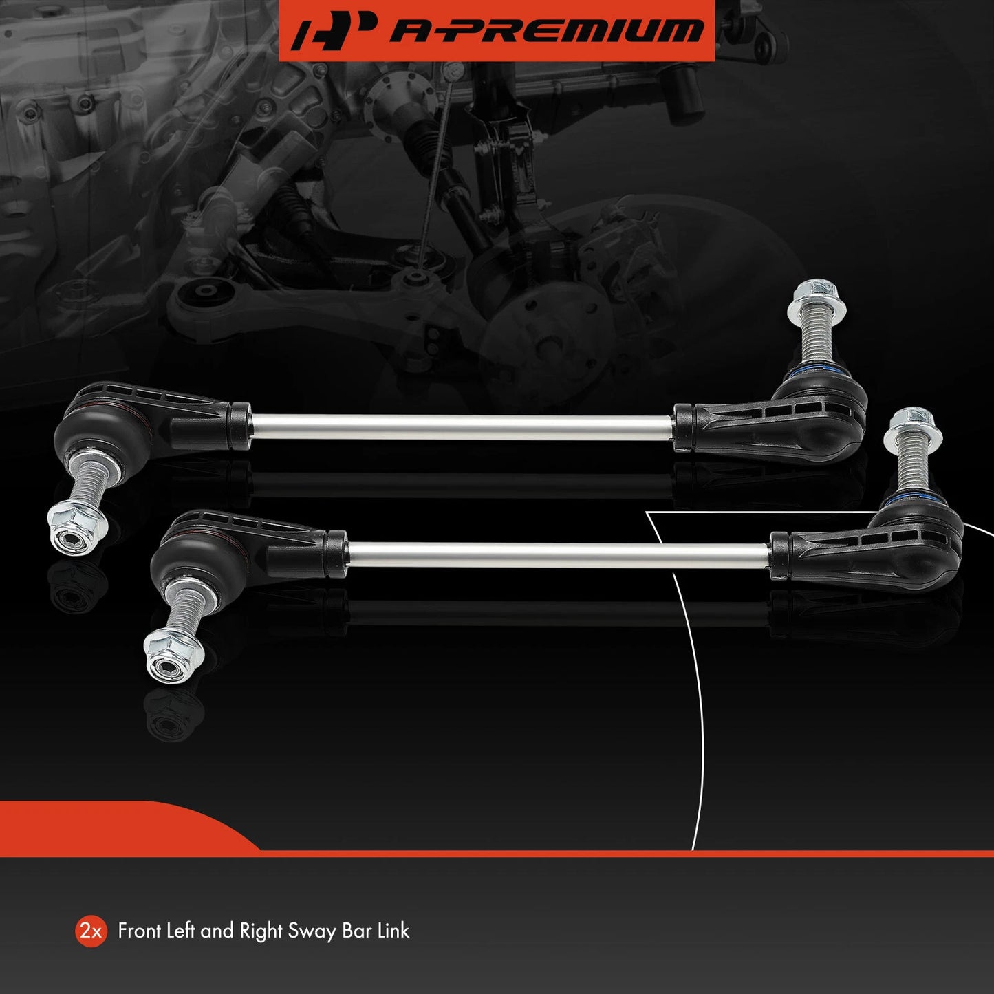 2X Front Sway Bar Link for Chevrolet Malibu (2016–2023) Buick LaCrosse