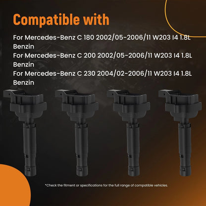 Ignition Coil Module Kit for Mercedes C230 W203 (2002–2006)