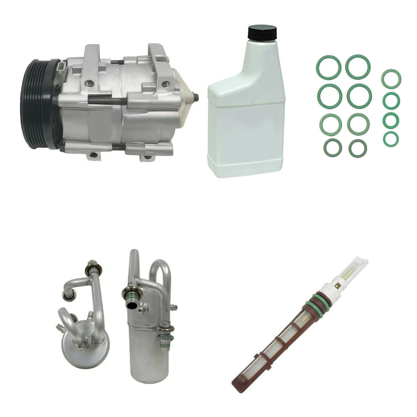 AC Compressor Kit Replacement for Toyota Land Cruiser Prado (2009–2019)