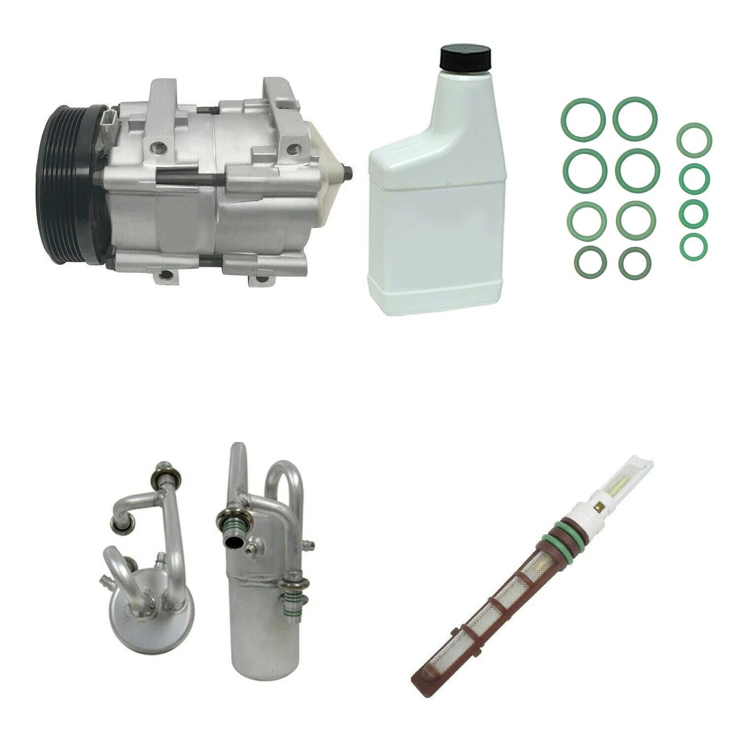 AC Compressor Kit Replacement for Toyota Land Cruiser Prado (2009–2019)