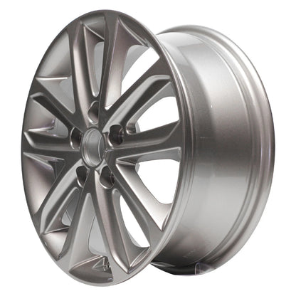 16 Inch Silver Wheel Rim by JTE Wheels for 2014–2016 Hyundai Elantra (16x6.5)