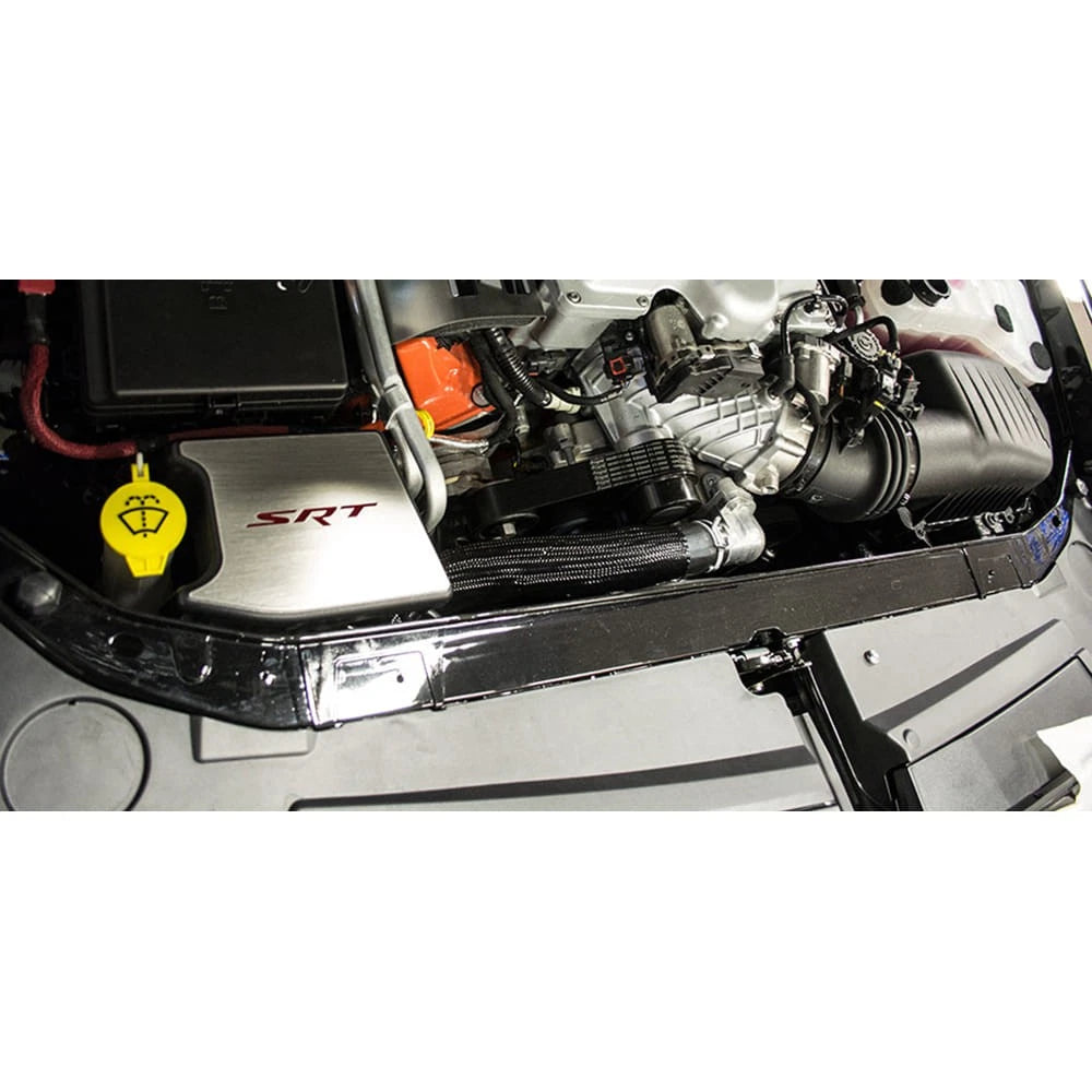 ABS Top Plate Replacement with SRT Yellow C Fiber Inlay for Dodge Challenger (2015–2019)