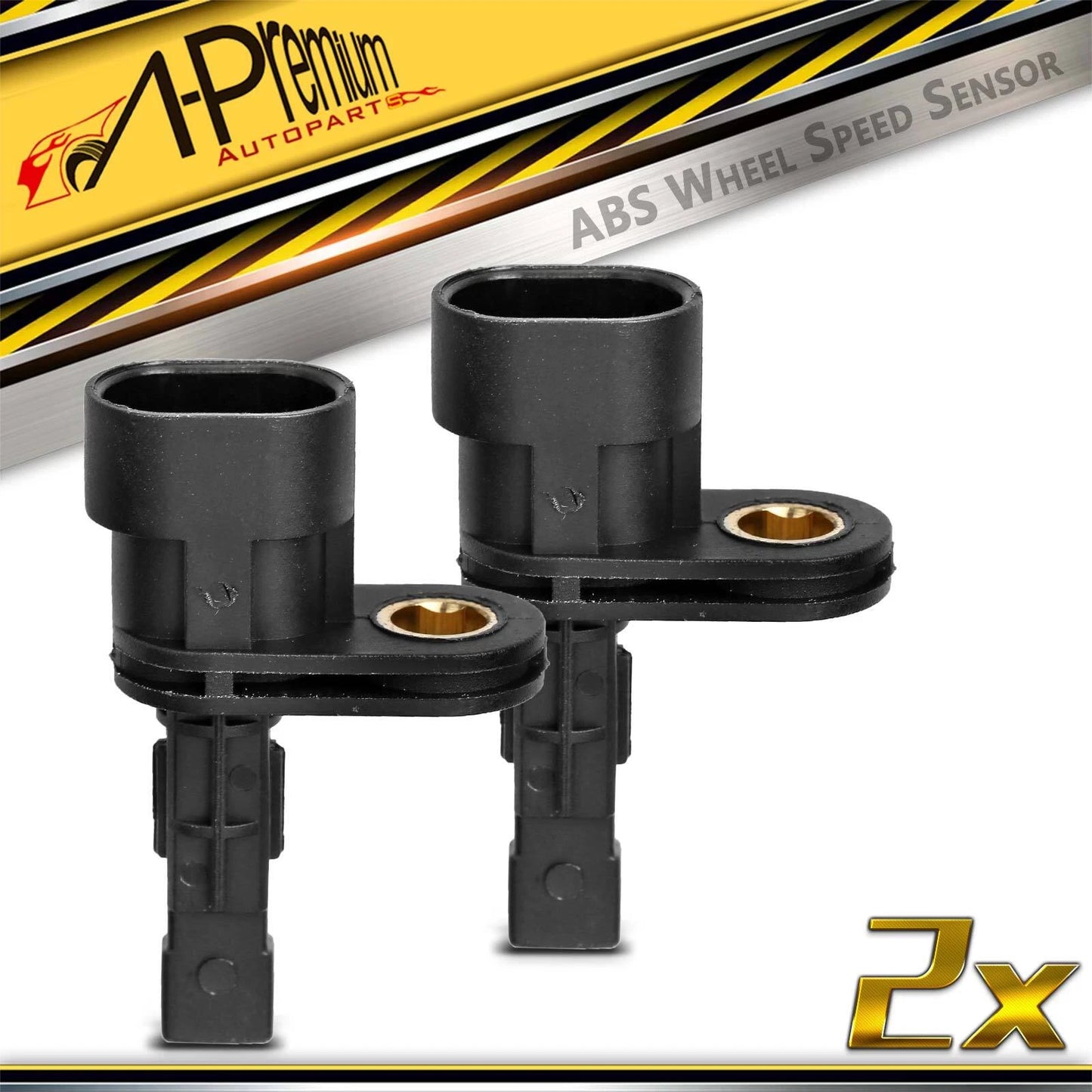 2X Rear ABS Wheel Speed Sensors for Chevrolet Caprice (2011–2013)