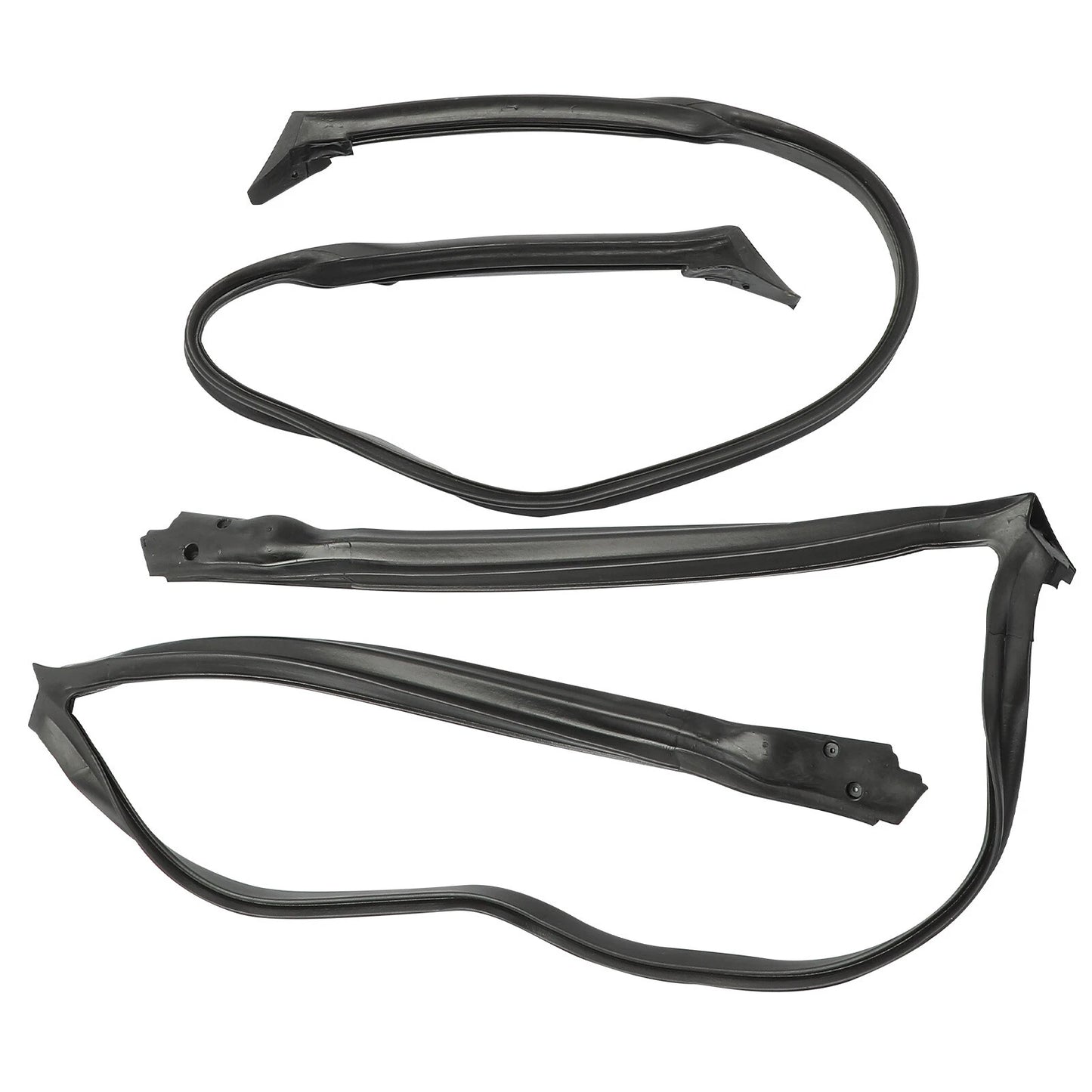 7x Door Window Weatherstrip Seal Kit for Chevy Corvette C4 (1984–1989)
