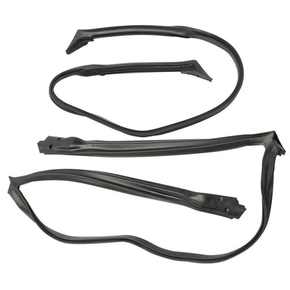 7x Door Window Weatherstrip Seal Kit for Chevy Corvette C4 (1984–1989)