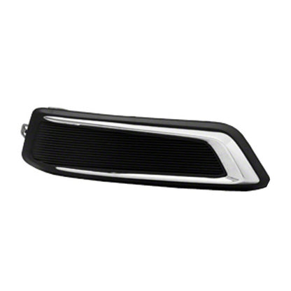 Replacement Black Chrome Front Passenger Side Fog Light Cover