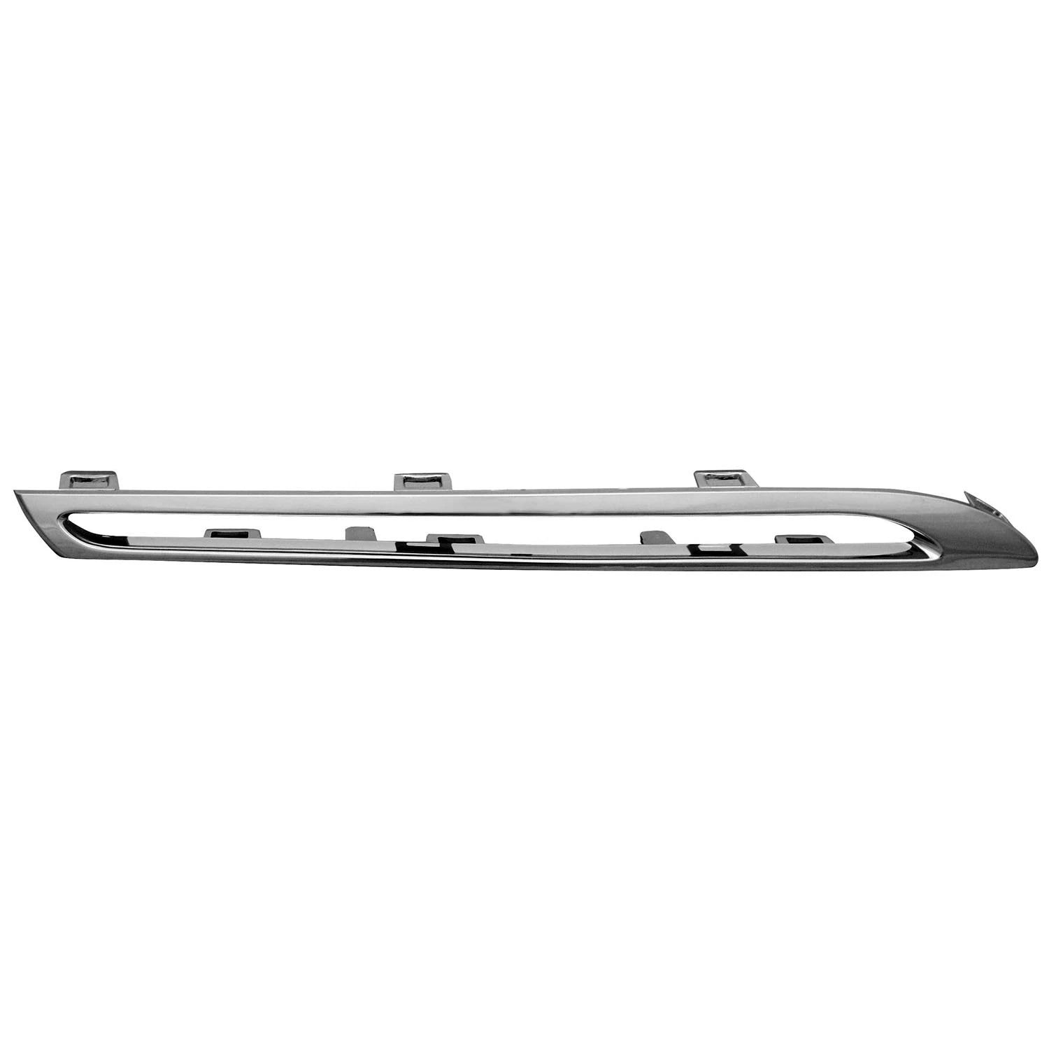 Replacement Chrome ABS Plastic Passenger Side Grille Insert-See Compatible Chart