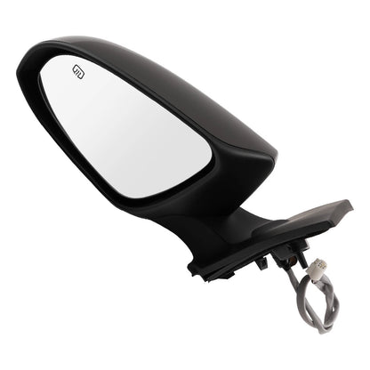 Heated Side Mirror for Toyota Corolla Sedan 2014–2019 Black (1.8L)