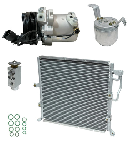 A/C Compressor Kit With Condenser Replacement for BMW 328i 2.8L (1998–1999)