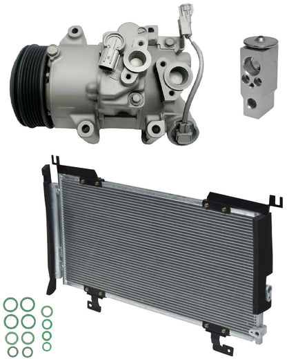 AC Compressor Kit With Condenser for Subaru Legacy 2.5L (2016–2019)