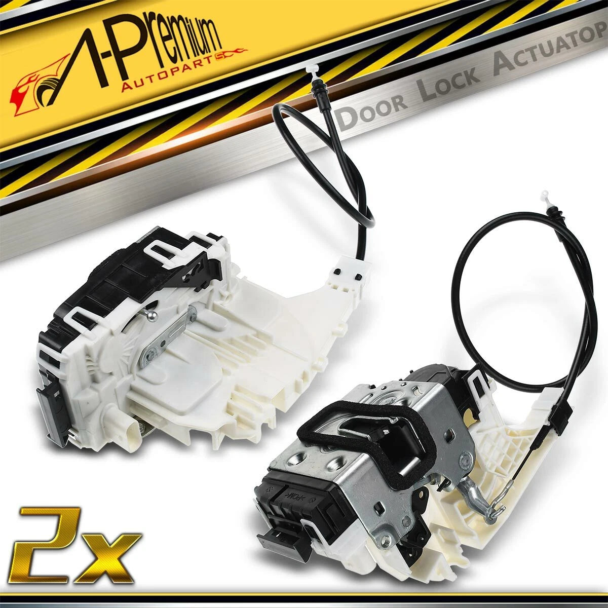 2X Front Door Lock Actuator for Dodge Freightliner Sprinter (2002–2018)