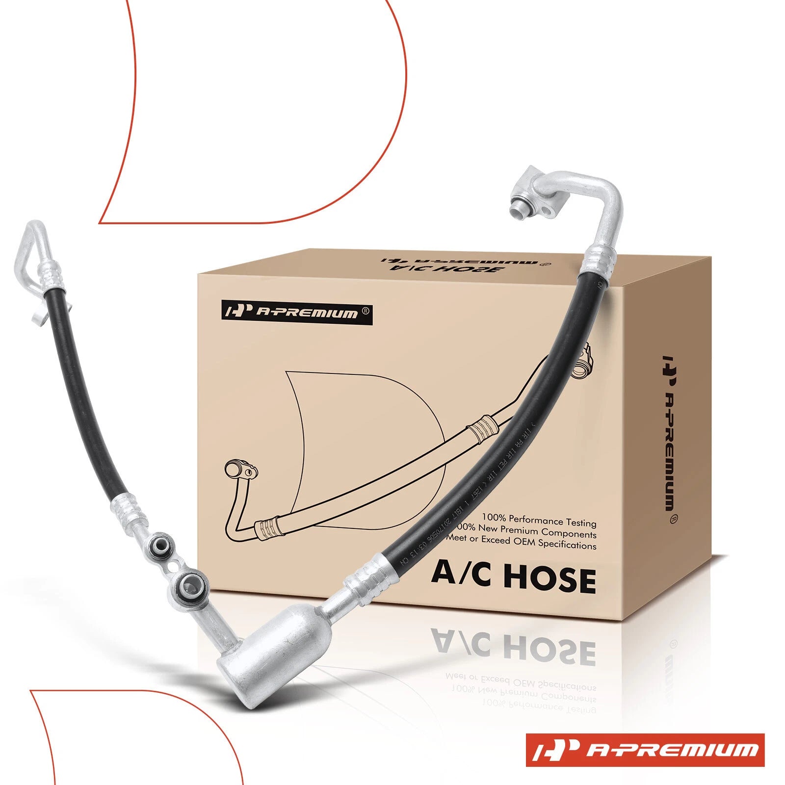 A/C Suction Line Hose Assembly for Chevy Cruze (2017–2019)