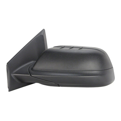 Replacement Black Textured Driver Side Door Mirror w/Blind Spot