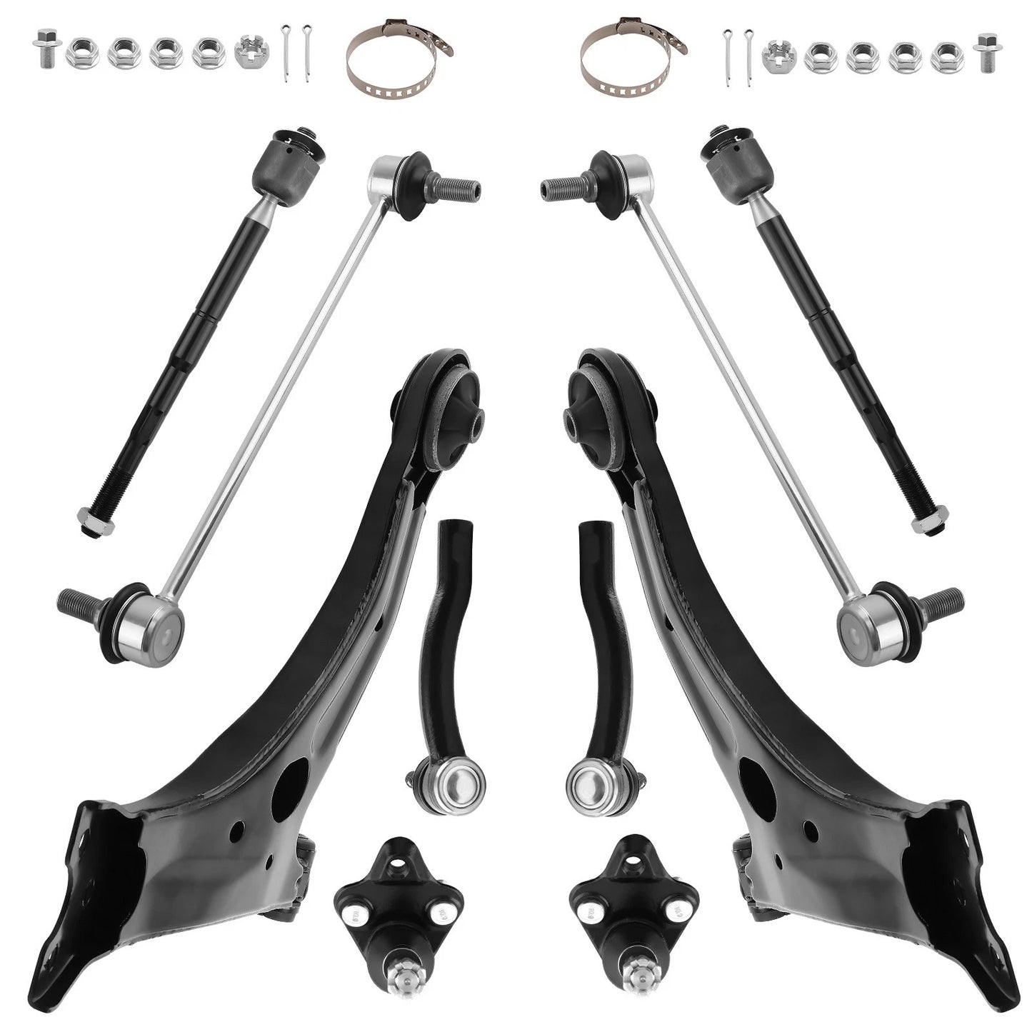 Inner Outer Tie Rod Control Arms for Toyota Corolla (2003–2008)