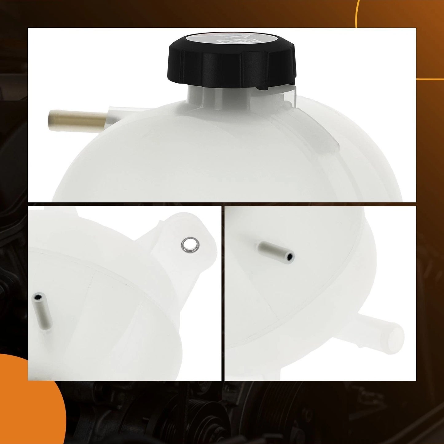 Coolant Overflow Tank for Hyundai Tucson 1.6L 2.0L (2016–2021)