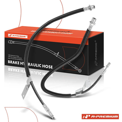 2X Rear Brake Hydraulic Hose for Chevrolet Bus (1997–2002) 2-Wheel ABS