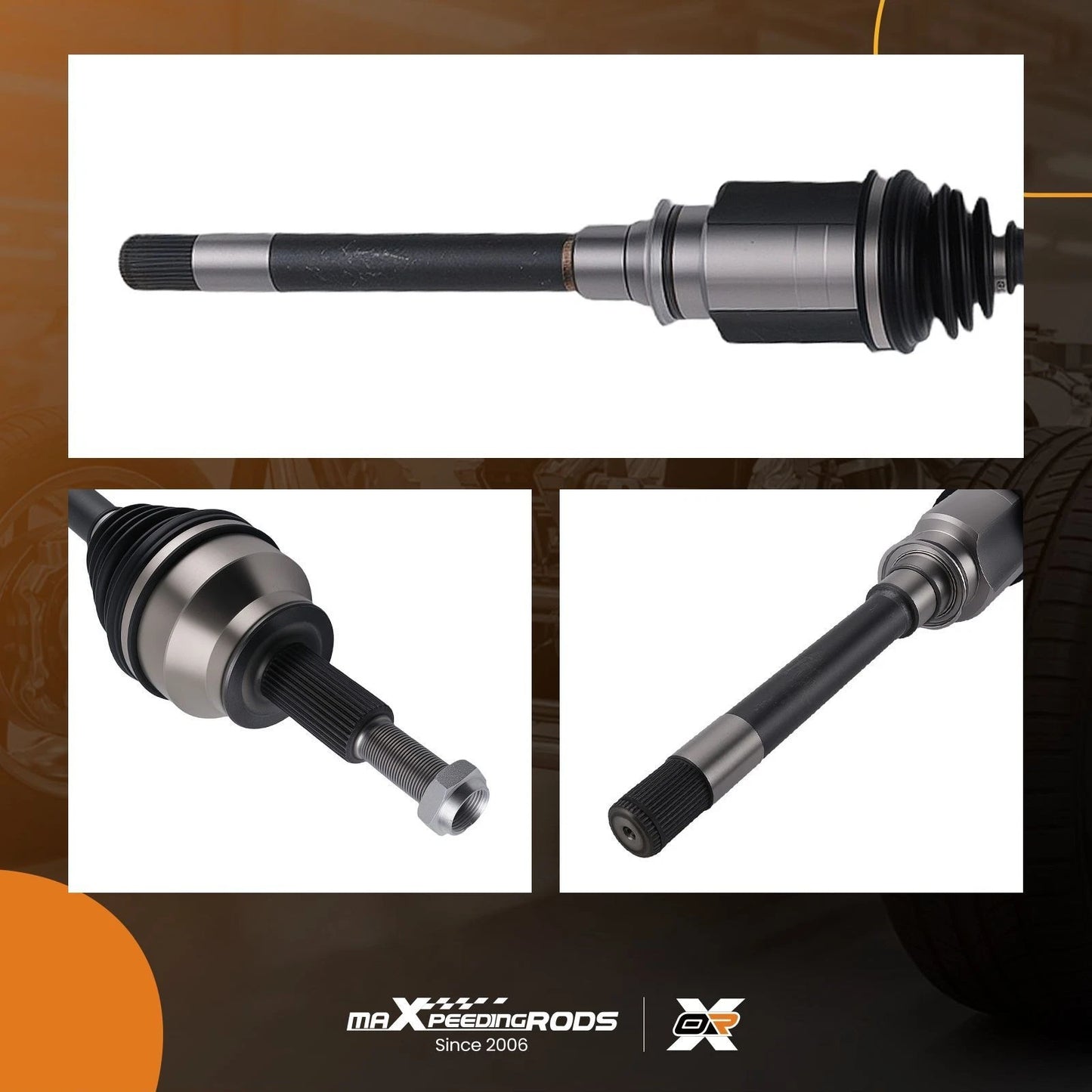 CV Axle Shaft Front Right for Dodge Durango & Grand Cherokee (2011–2023)