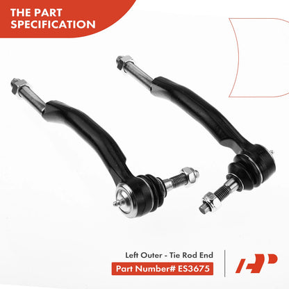 6X Sway Bar End Link & Tie Rod End for Chevy Trailblazer (2002–2009)