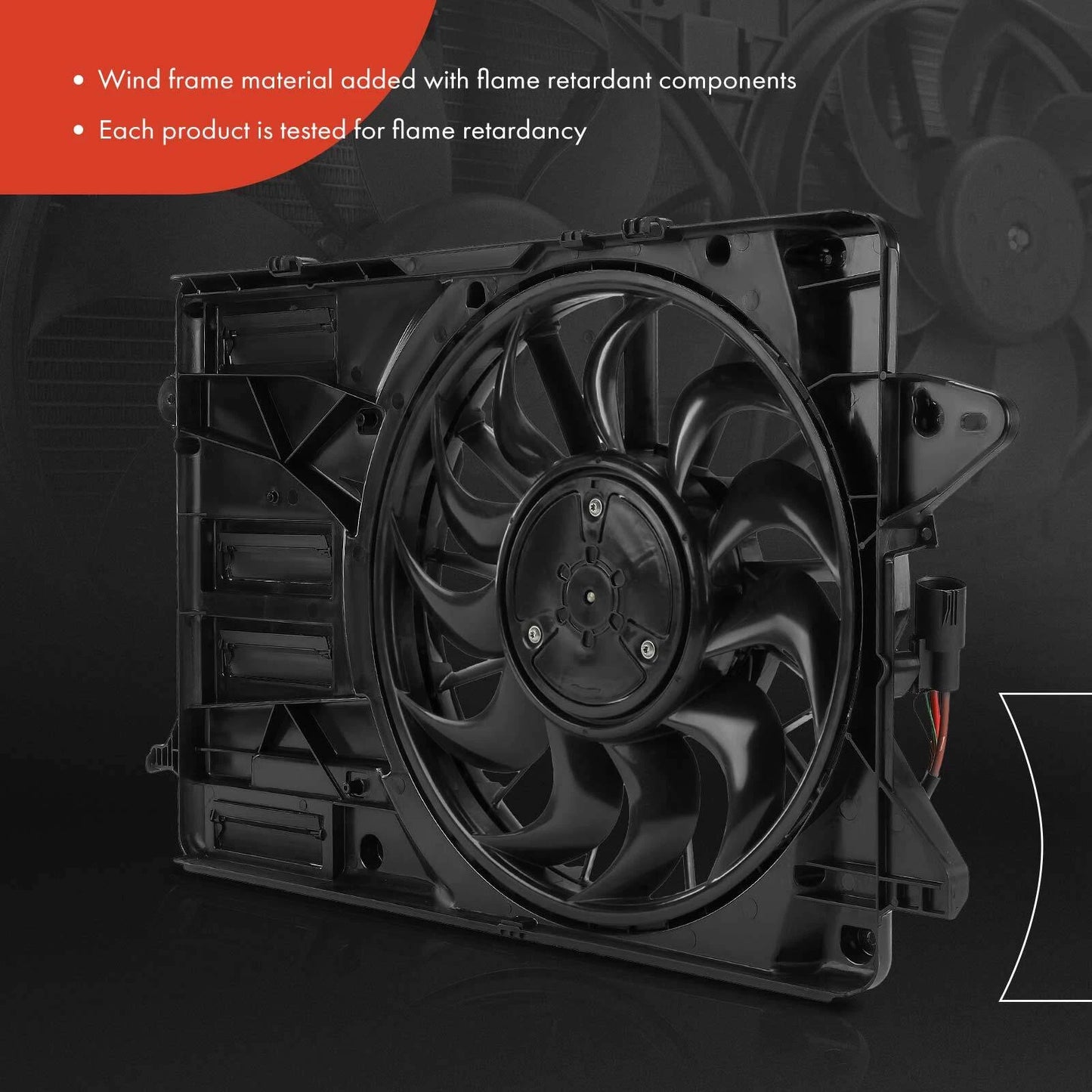 Cooling Fan Assembly for Chevy Malibu (2021–2022) 2.0L