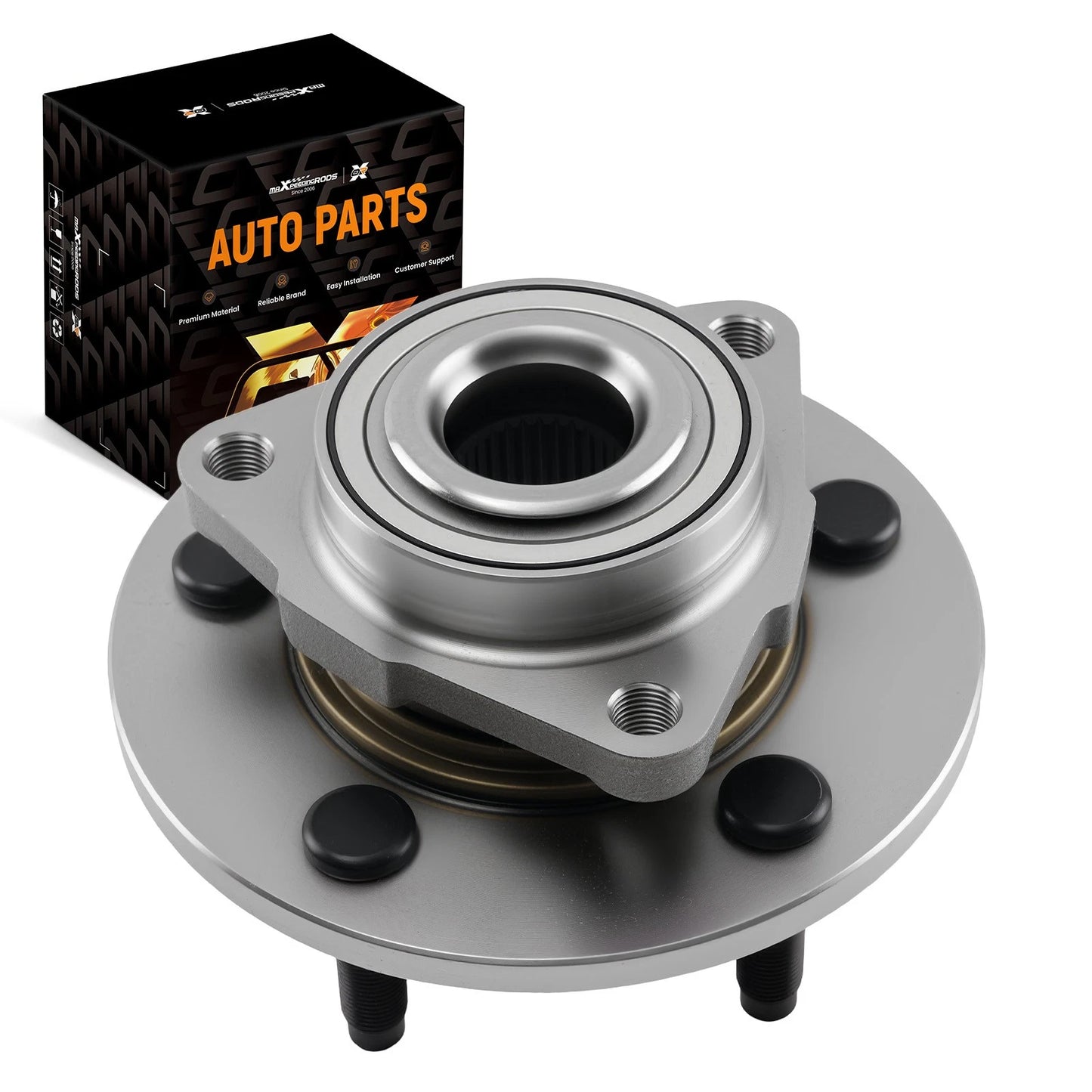 Front Hub for Dodge Ram 1500 (2002–2008) 5 Stud 2WD 4WD