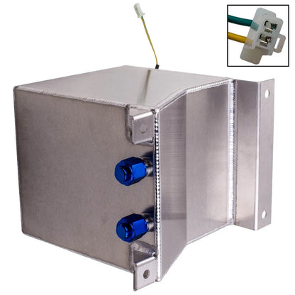 Brand New 2.5 Gallon Universal Aluminum Fuel Tank for Sending Unit (Silver) (2024–2024)