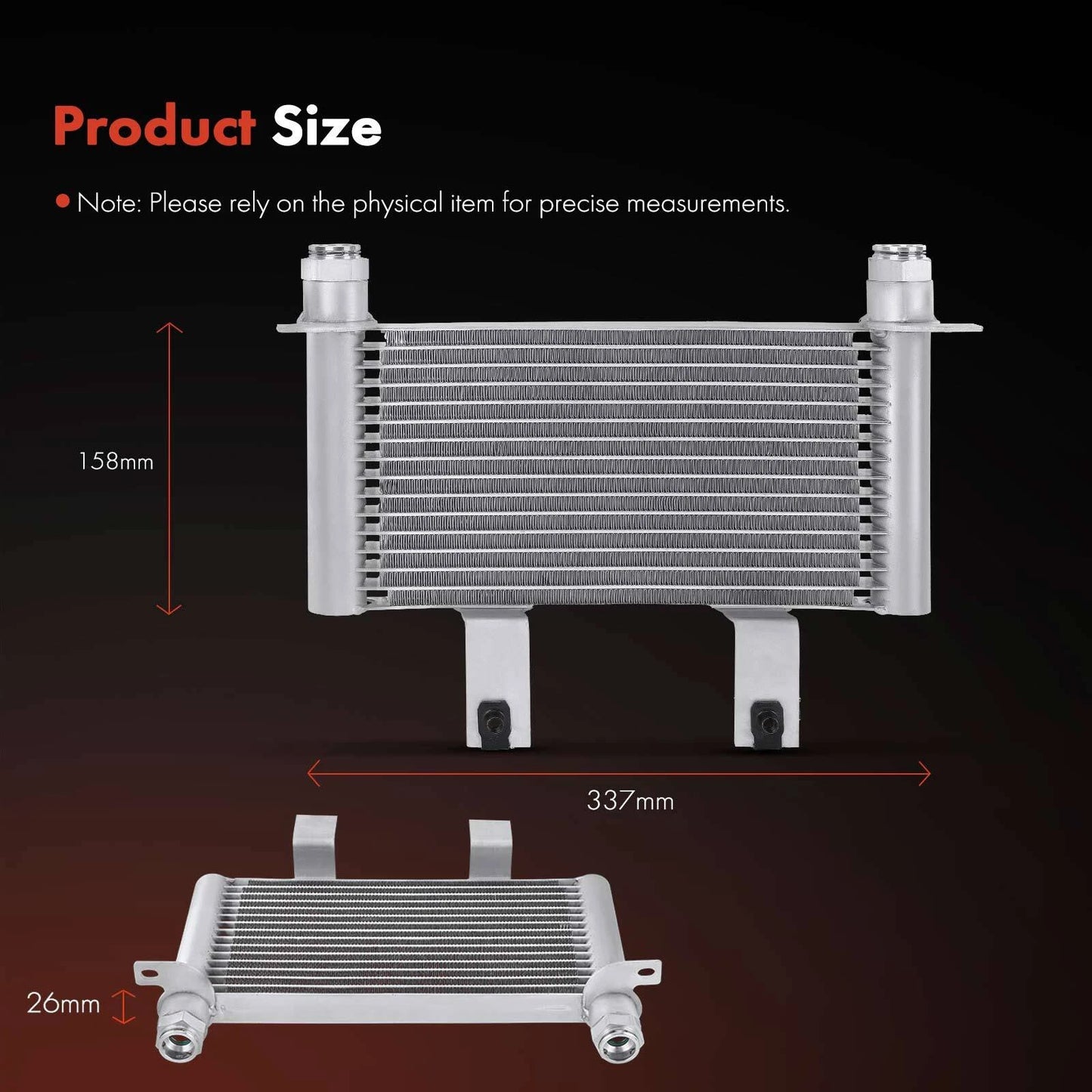 Auto Trans Oil Cooler for GMC Sierra 1500 HD, Chevy Silverado 2500 HD (2007–2019)