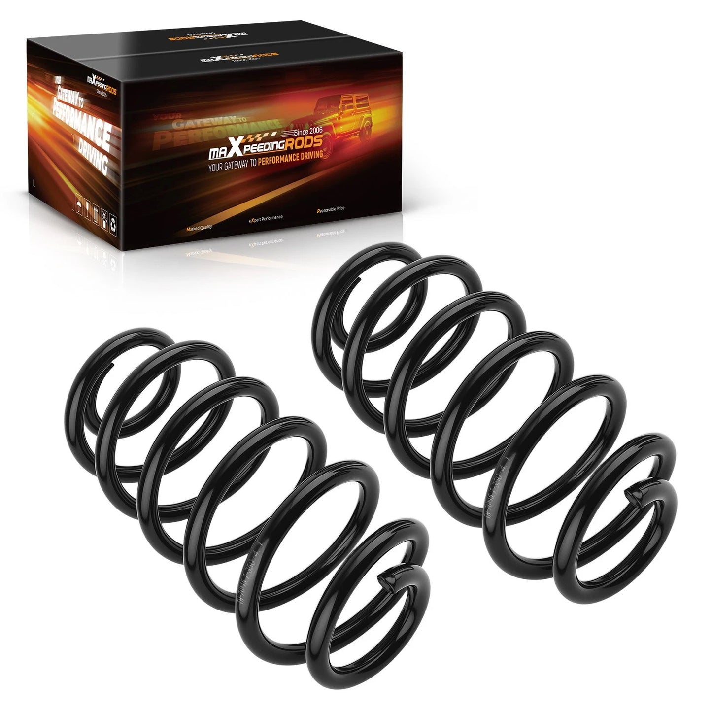 4" Rear Coil Springs for Chevy Avalanche Suburban Tahoe (2000–2006)