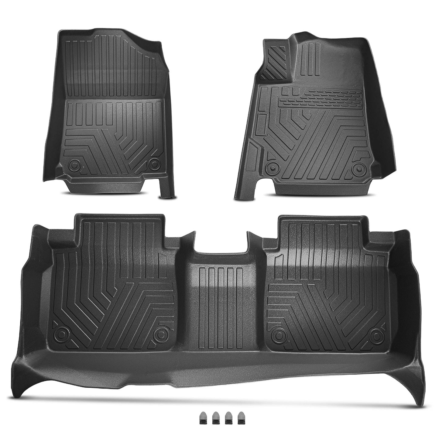 Floor Mats for Toyota Camry (2012–2017) TPE Rubber All Weather Waterproof