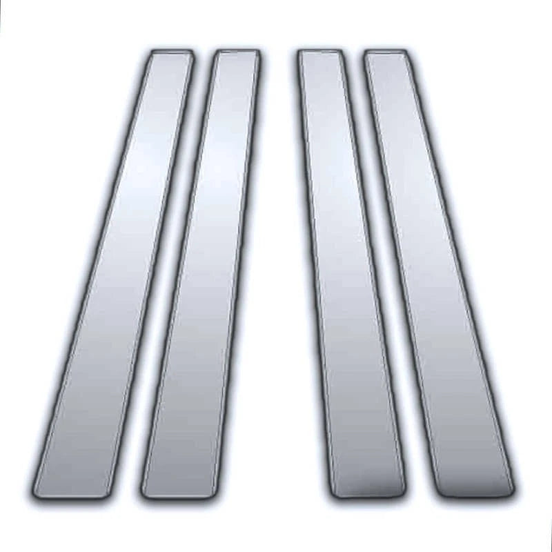 Chrome Pillar Post Covers 4Pc Replacement for Toyota Camry (2002–2006)